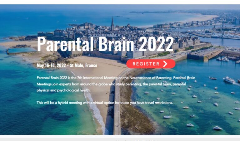 Konferencja Parental Brain 2022 – the 7th International Meeting on the Neuroscience of Parenting